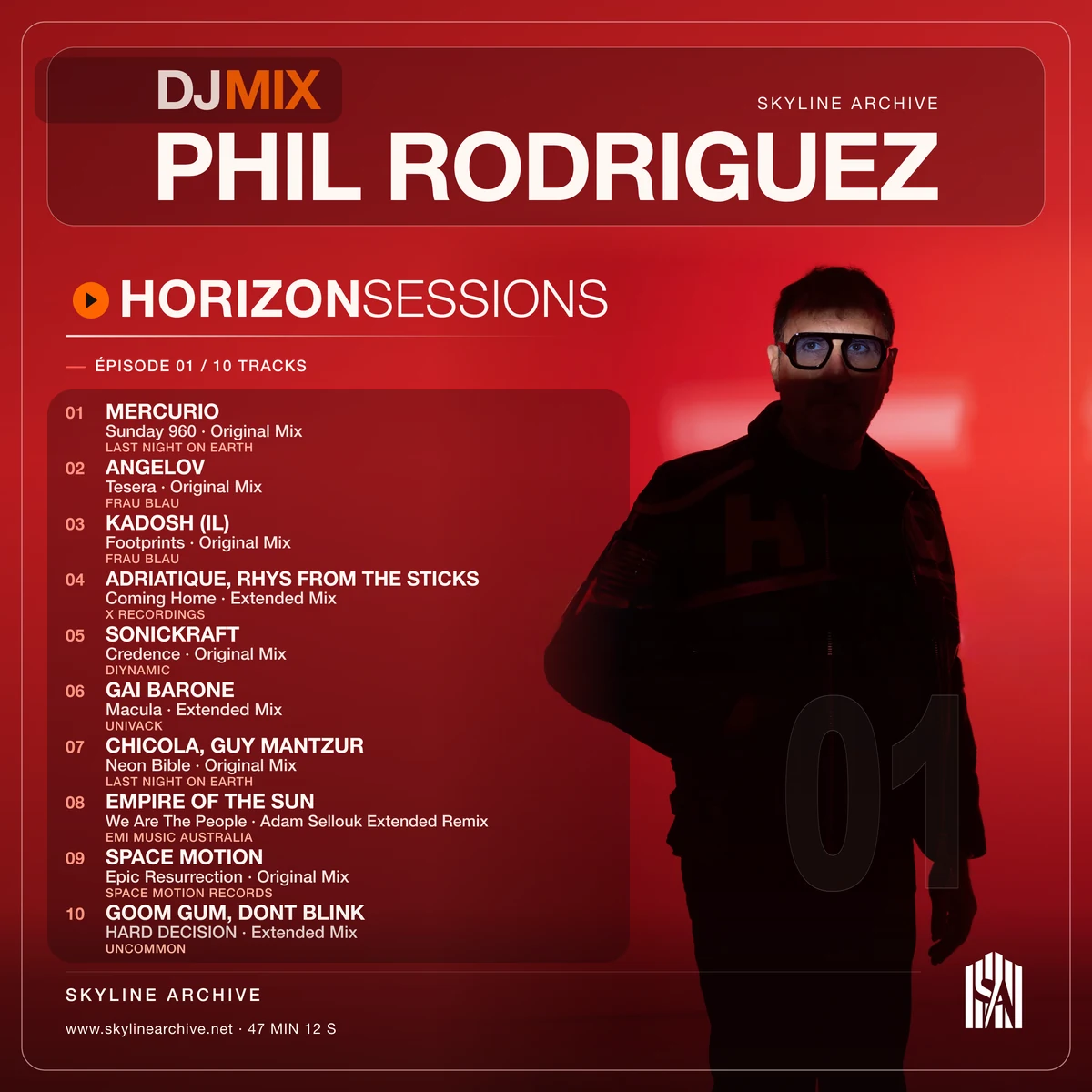 HORIZONsessions 01 — Format carré